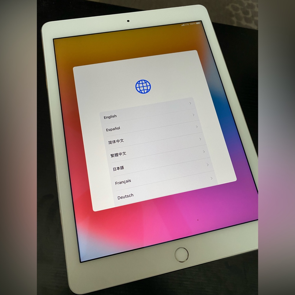 iPad Air 2 - 256GB - Factory reset - Silver